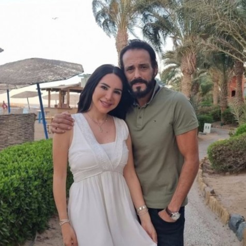 إنجي علاء ويوسف الشريف