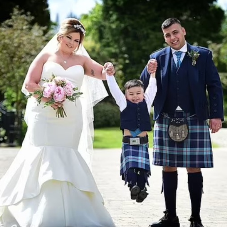 مريضة بالسرطان تقيم حفل زفاف تاريخي قبل وفاتها