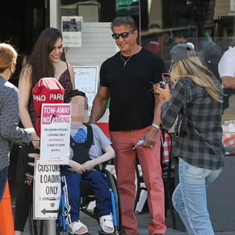 سيلفستر ستالون مع المعجب