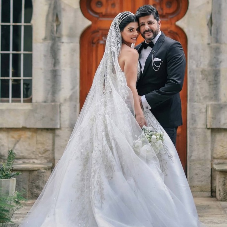 طوني عيسى في حفل زفافه