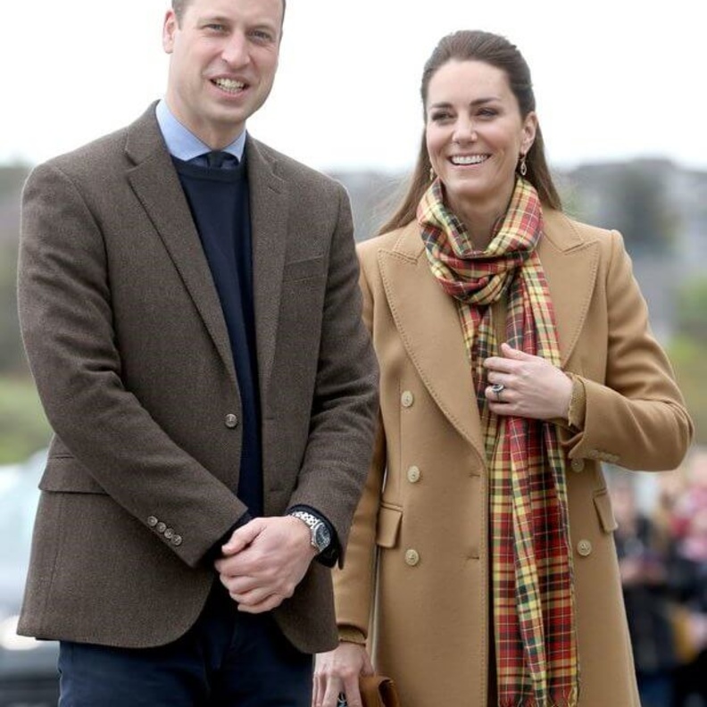 بالصور وليام وكيت يزوران جزر أركاني