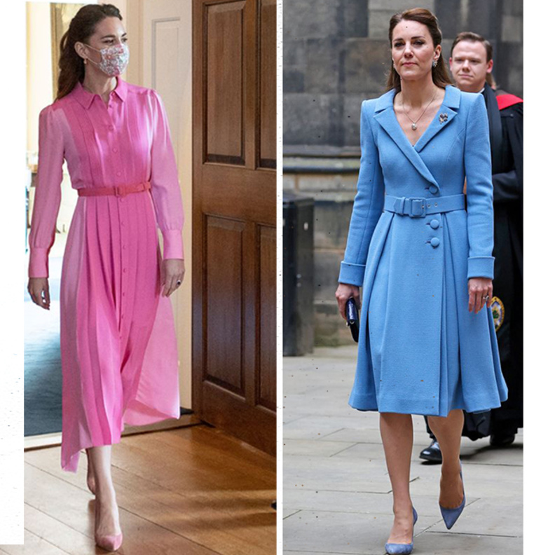 اطلالات كيت ميدلتون خلال زيارتها الرسمية الى اسكتلندا