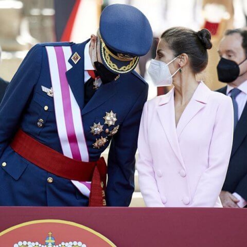 الملكة ليتيزيا في يوم القوات المسلحة