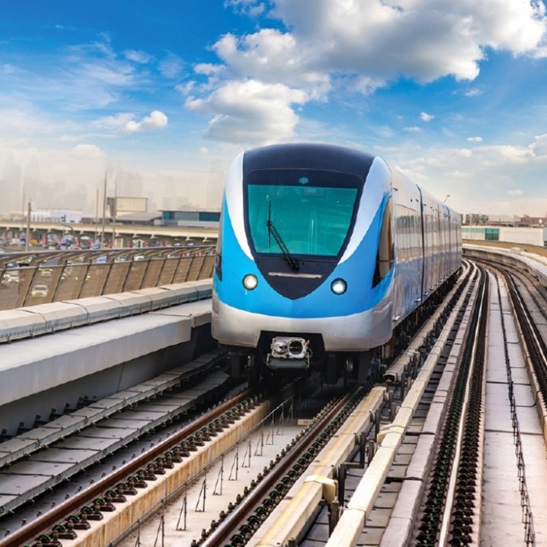 مترو دبي يبدأ رحلاته إلى إكسبو 2020 دبي