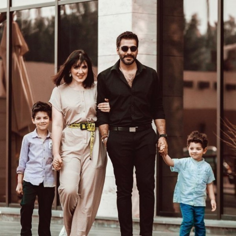 هبة الدري وزوجها