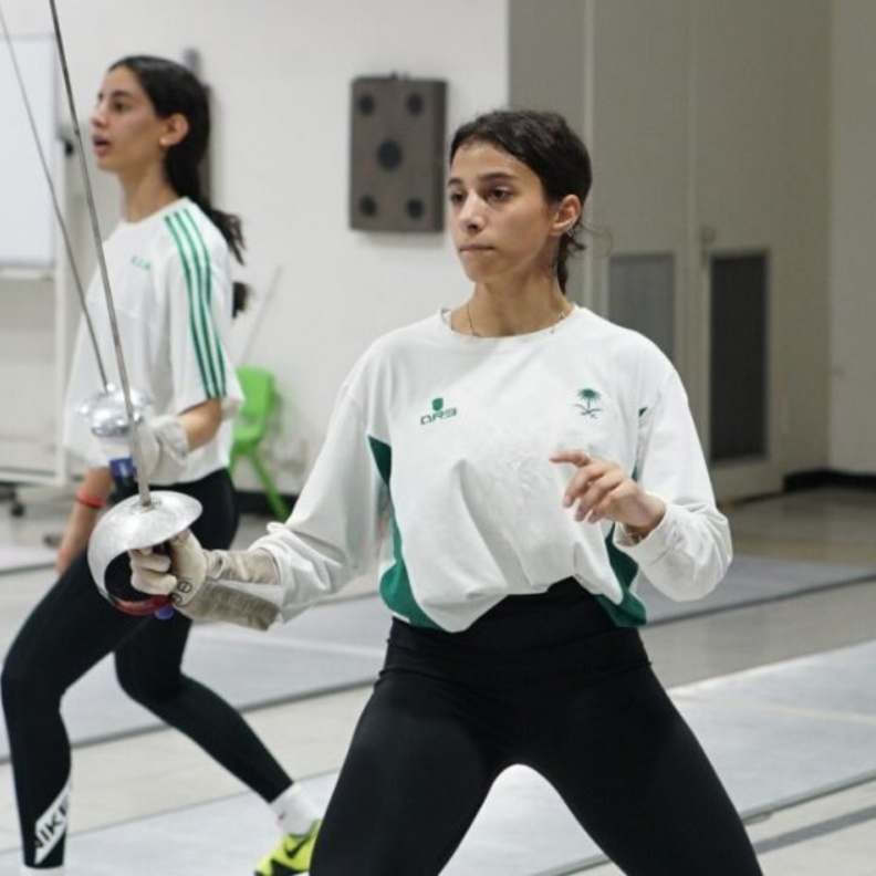  تدريبات المنتخب السعودي للمبارزة للسيدات استعدادا للاستحقاقات الداخلية والخارجية