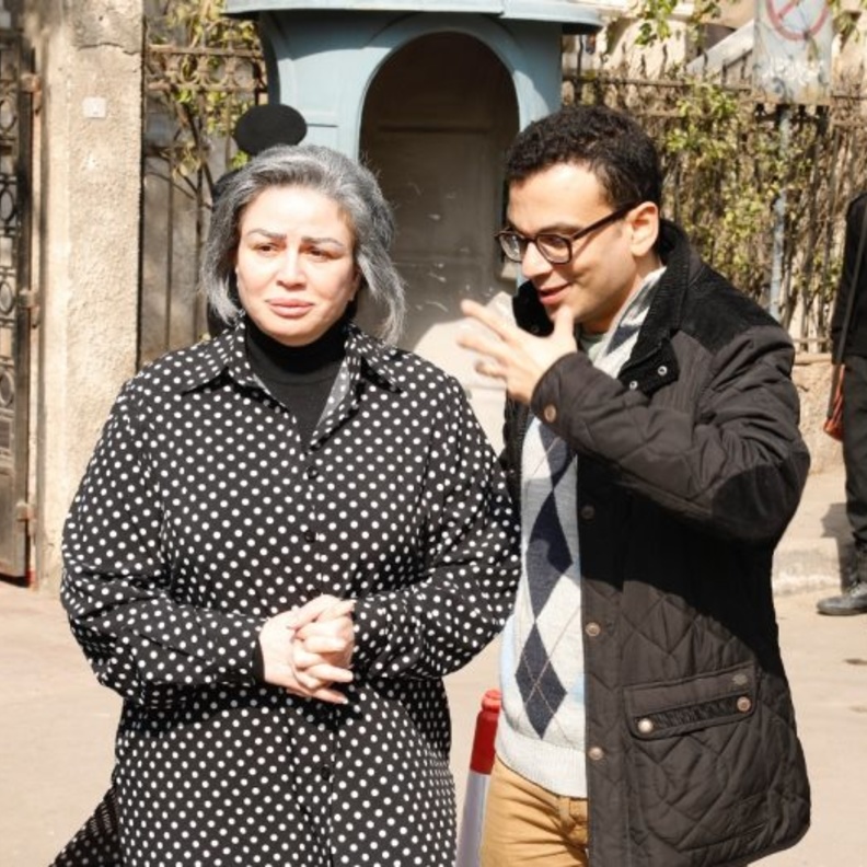 أمير رمسيس وإلهام شاهين