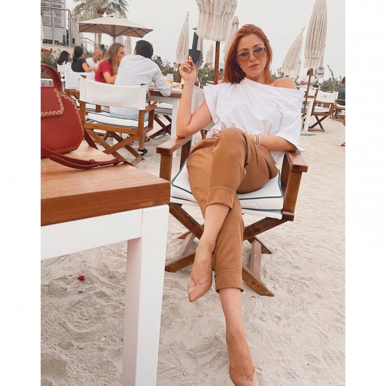  ابرز اطلالات دانييلا رحمة في دبي بين الاناقة والعصرية