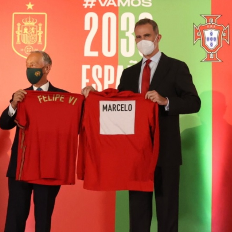 ملك إسبانيا يدعم حملة بلاده لاستضافة بطولة كأس العالم لكرة القدم لعام 2030