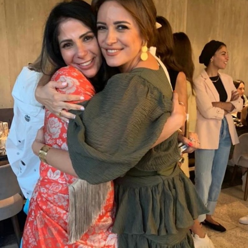 منى زكي وريهام عبدالغفور