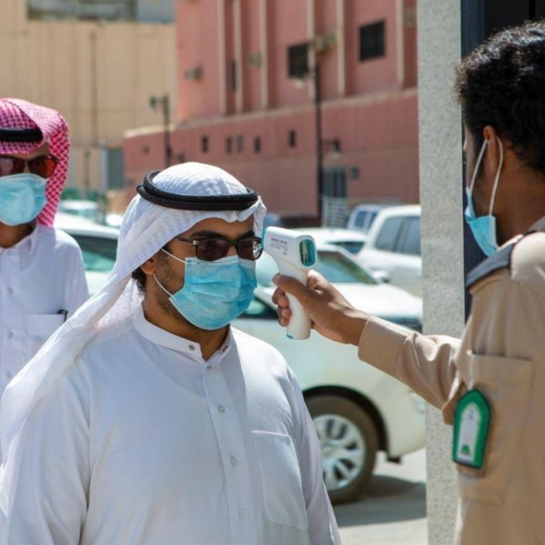  انخفاض أعداد الإصابات في السعودية