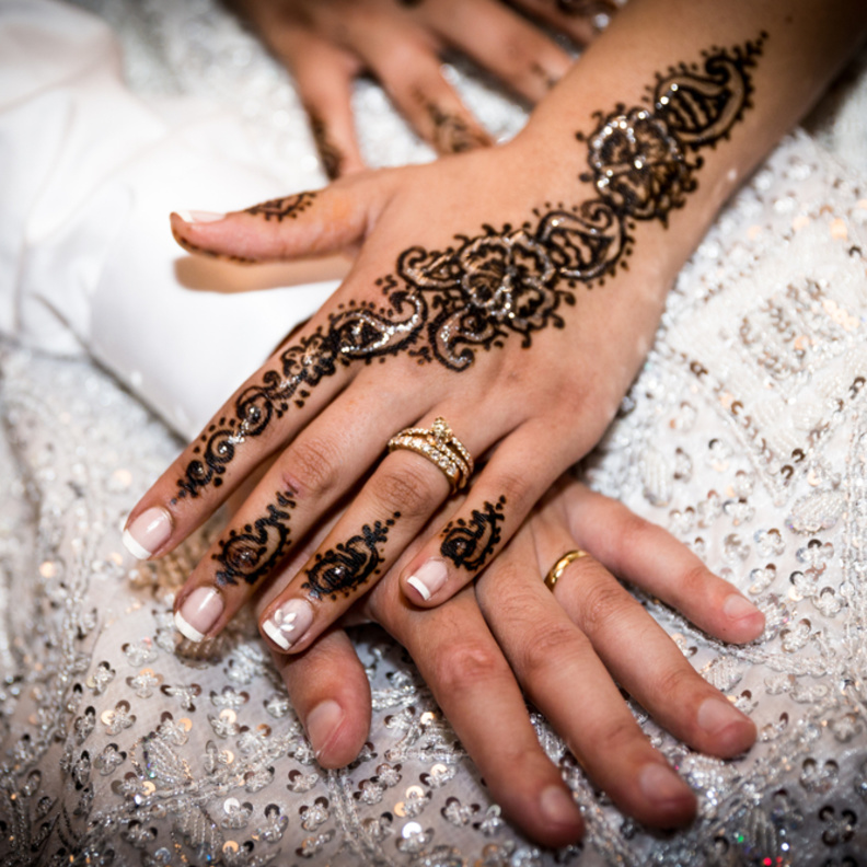 صور نقوش حناء للعروس المغربية