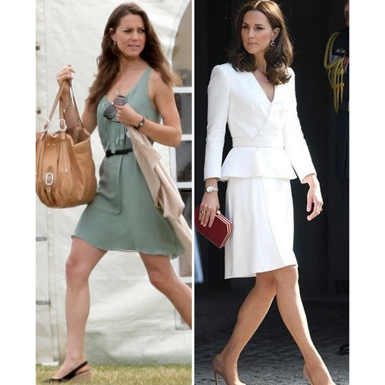 تطور إطلالات كيت ميدلتون سيجعلها أكثر الملكات أناقة