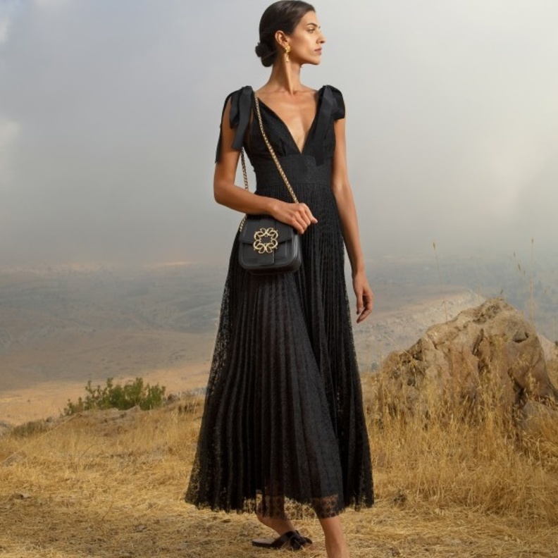 فستان أحمر من Adeam