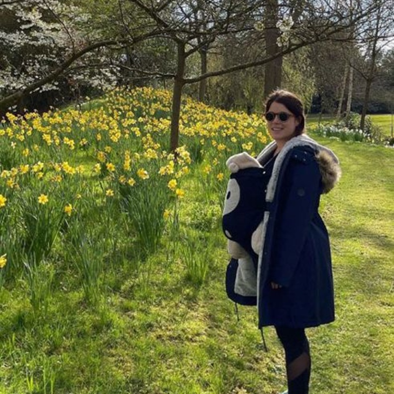 الأميرة يوجين أنجبت أوغست في فبراير 2021