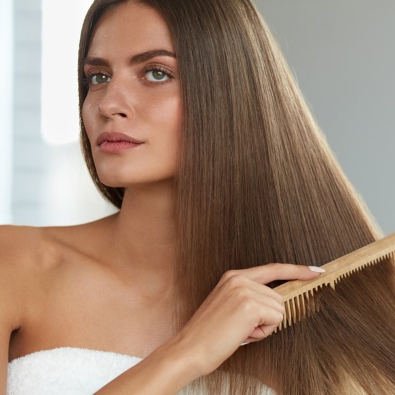 6 نصائح جمالية للعناية الشعر بعد غسله