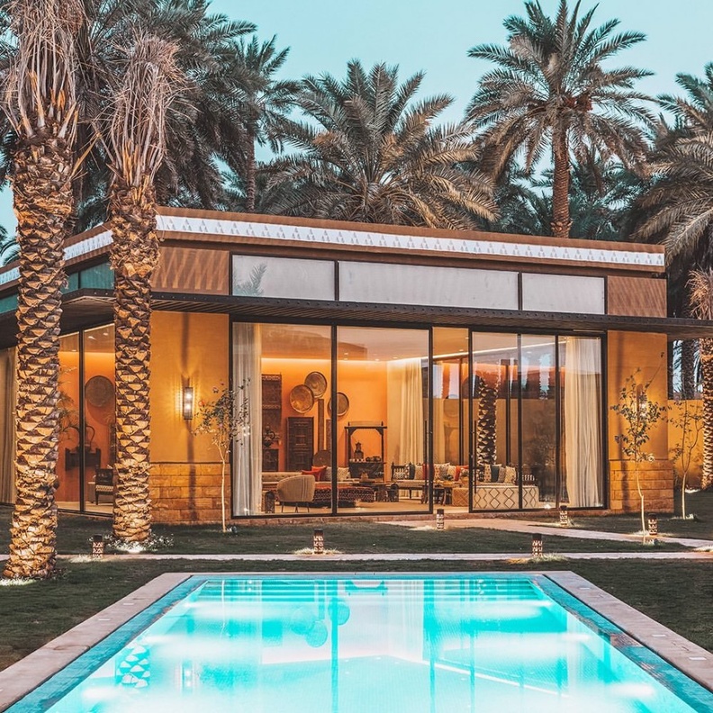 منتجع أصيل في قلب الدرعية