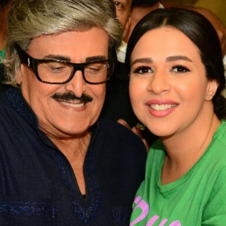 إيمي سمير غانم ووالدها