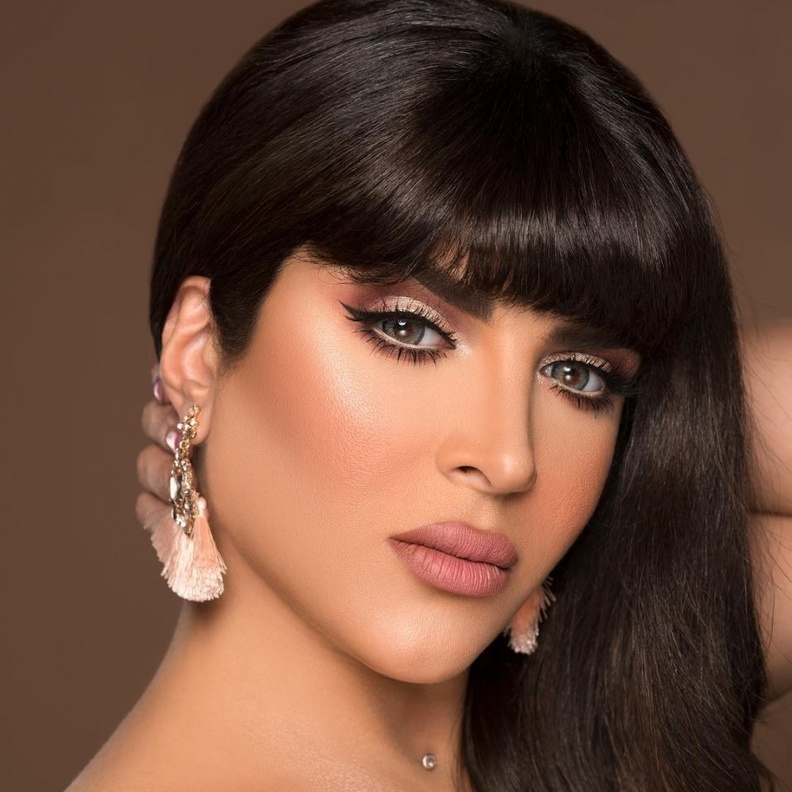  مكياج ناعم باسلوب غدير السبتي