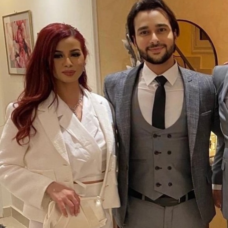 منة عرفة ومحمود المهدي