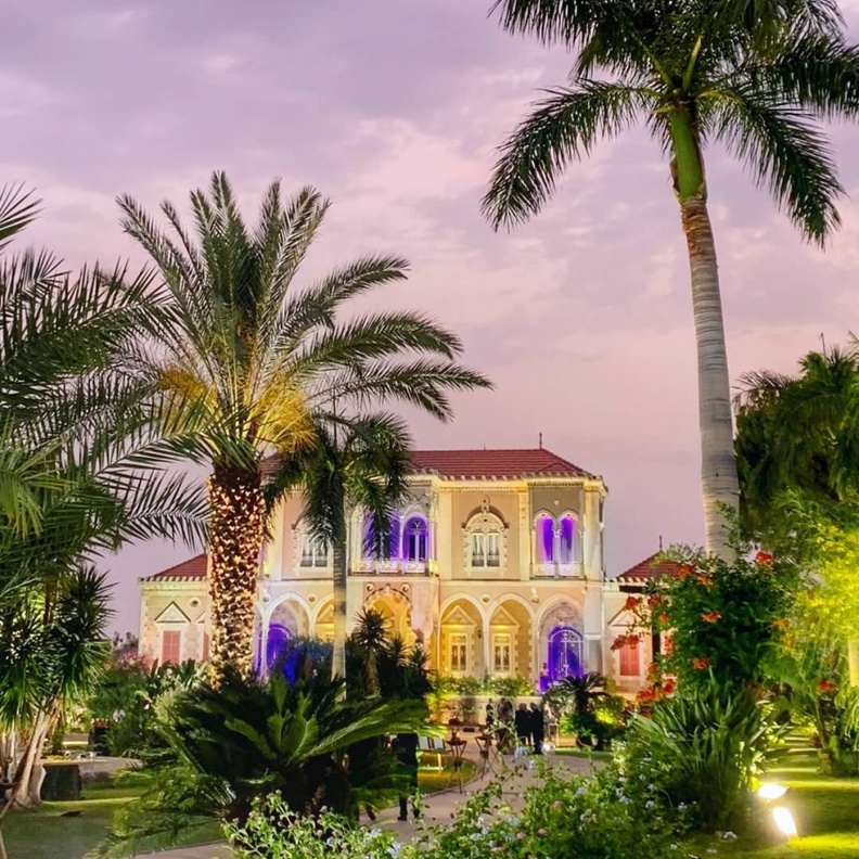 حفلات زفاف ملوكية في سراي نسيب باشا 