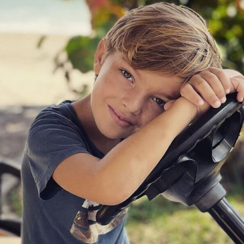 صورة جديدة للأمير نيكولاس في عيد ميلاده السادس