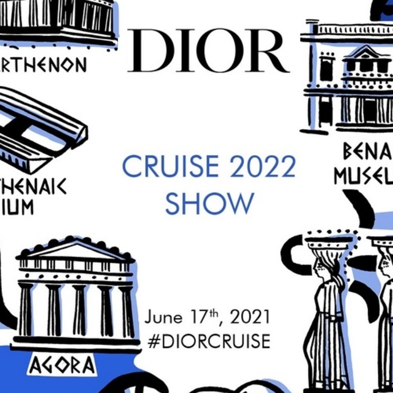 بث مباشر لعرض أزياء ديور كروز Dior Cruise 2022