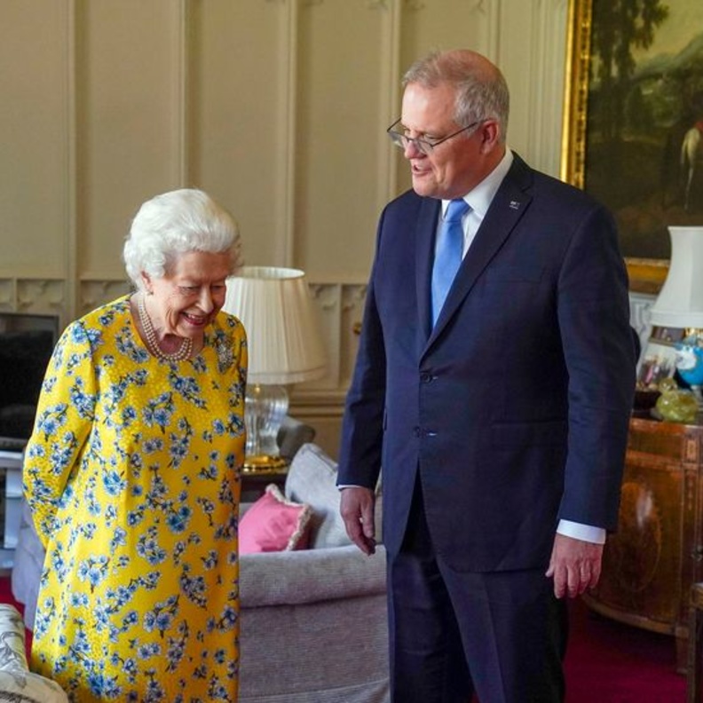 ملكة بريطانيا تجتمع مع رئيس وزراء أستراليا في قلعة وندسور