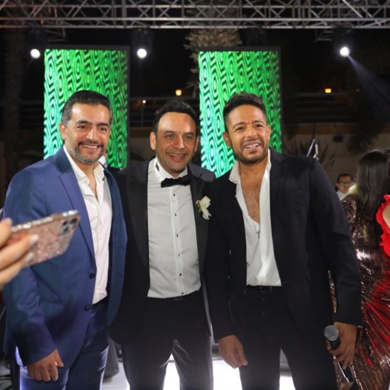 حفل زفاف ابن مصطفى قمر