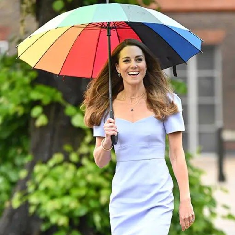 كيت ميدلتون تتحدى الأمطار من أجل مهمة رسمية جديدة في لندن