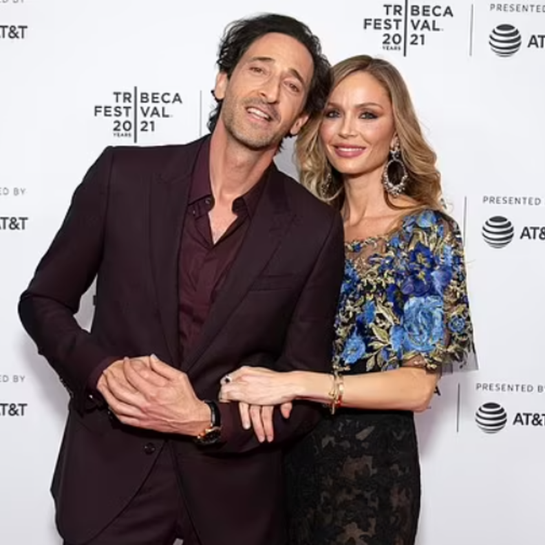  أدريان برودي وجورجينا تشابمان