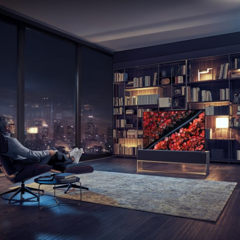 تفاصيل إطلاق أول تلفزيون OLED قابل للدوران في العالم