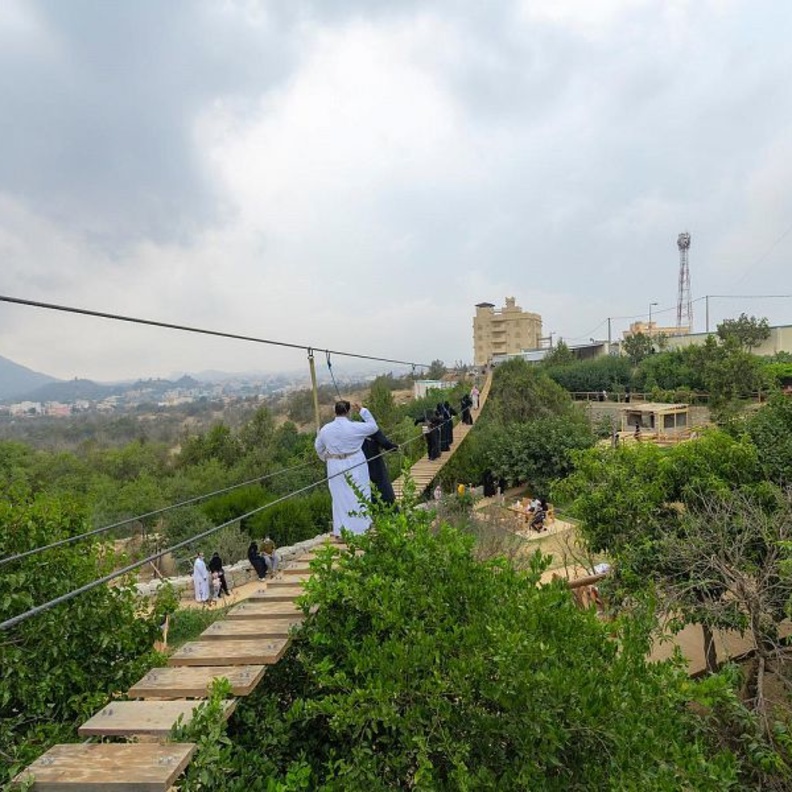 حديقة الجسر النباتية الخلابة.. تجربة ساحرة وسط أحضان الطبيعة بالسعودية- المصدر وكالة الأنباء السعودية 