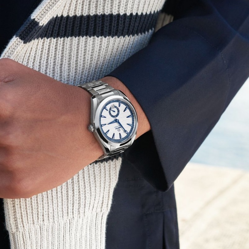 ساعة Aqua Terra من Omega تتألق بتصميم جديد