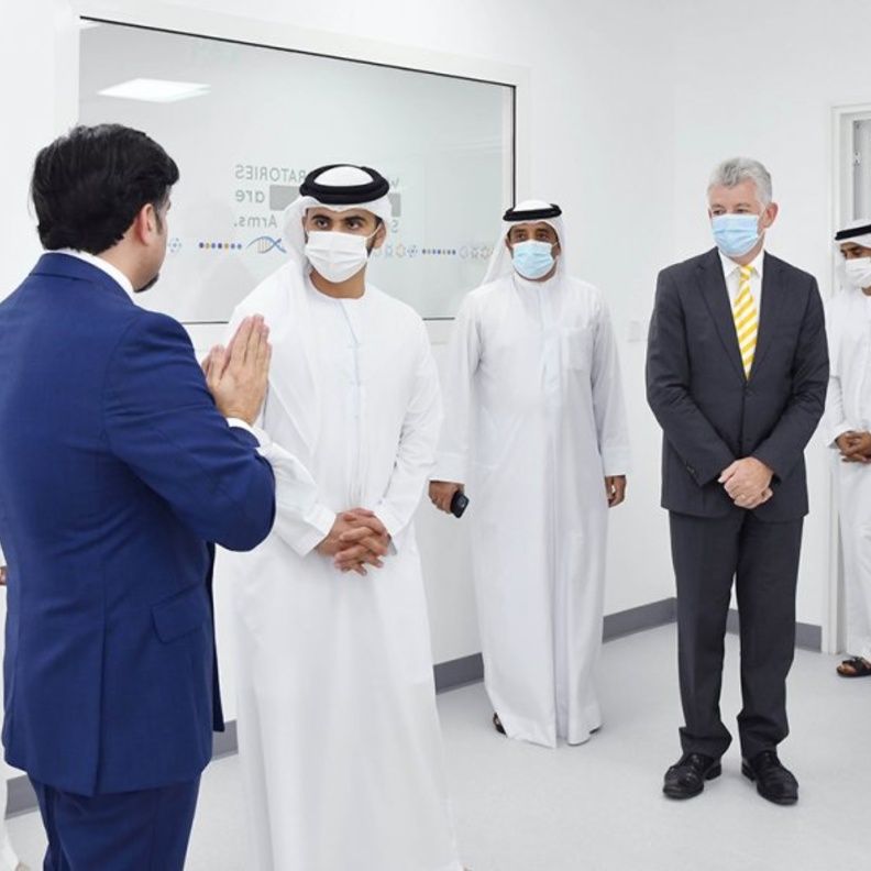 افتتاح اكبر مختبرات المطارات المصدر البيان