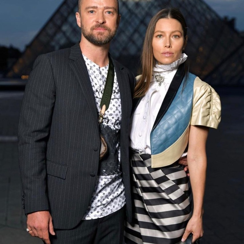 جاستن تمبرليك وزوجته