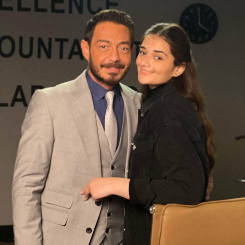 أحمد زاهر وابنته ملك