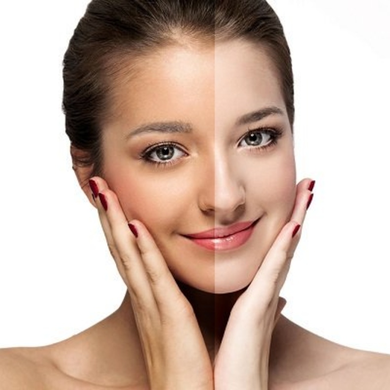 تفتيح البشرة بعد السباحة