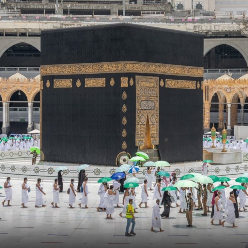  يهدف التطبيق لتسهيل معاناة الحجاج أثناء أداء مناسك الحج الصورة من حساب رئاسة شؤون الحرمين على تويتر