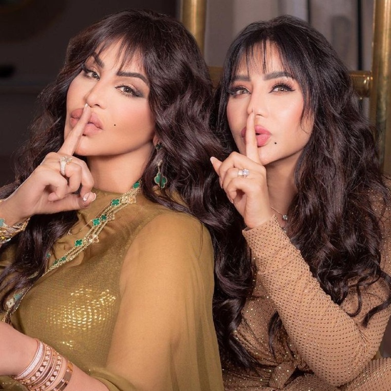 لجين عمران و أحلام بـ نيو لوك متشابه من بدت الأجمل