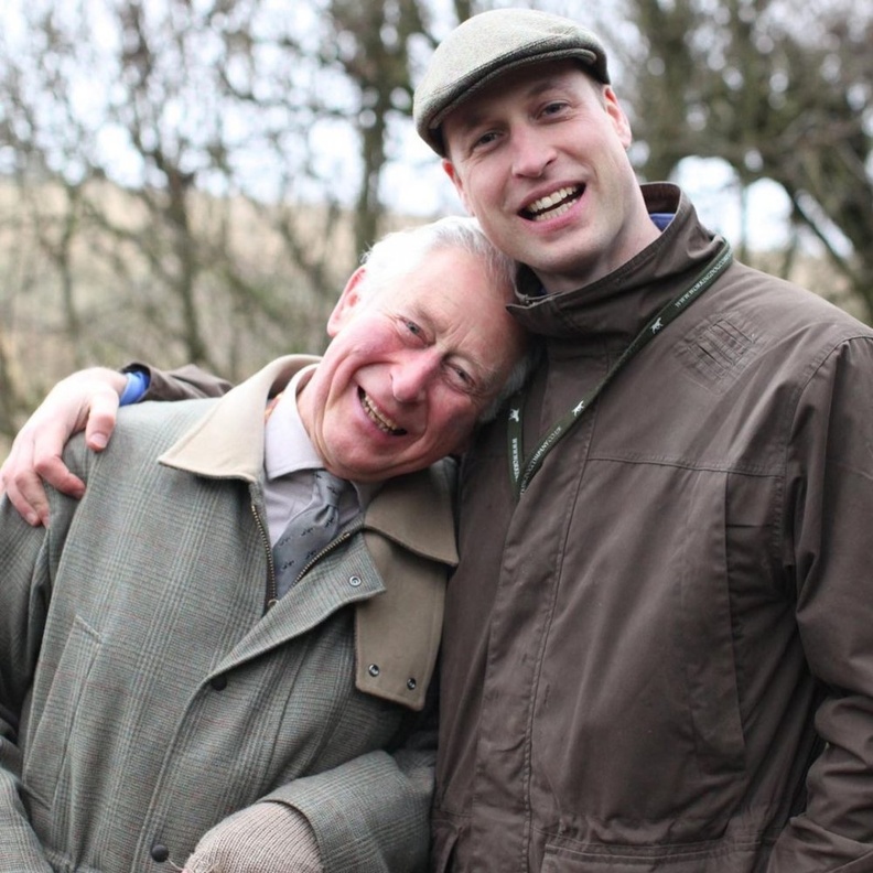 لأمير تشارلز يتحدث عن تأثره لدرجة البكاء بسبب الأمير وليام