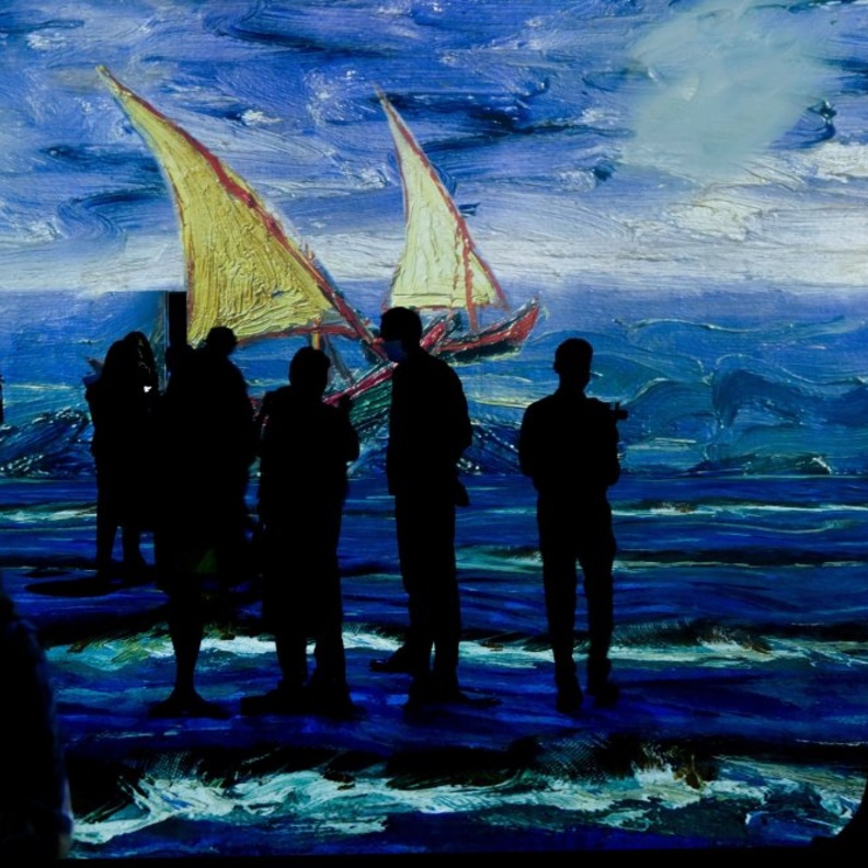 سمو الشيخة لطيفة بنت محمد بن راشد آل مكتوم تفتح أكبر مركز للفنون الرقمية - المصدر المكتب الإعلامي لحكومة دبي