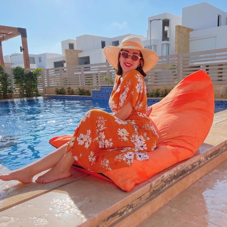 صورة لأسما شريف منير من حسابها الرسمي على انستجرام