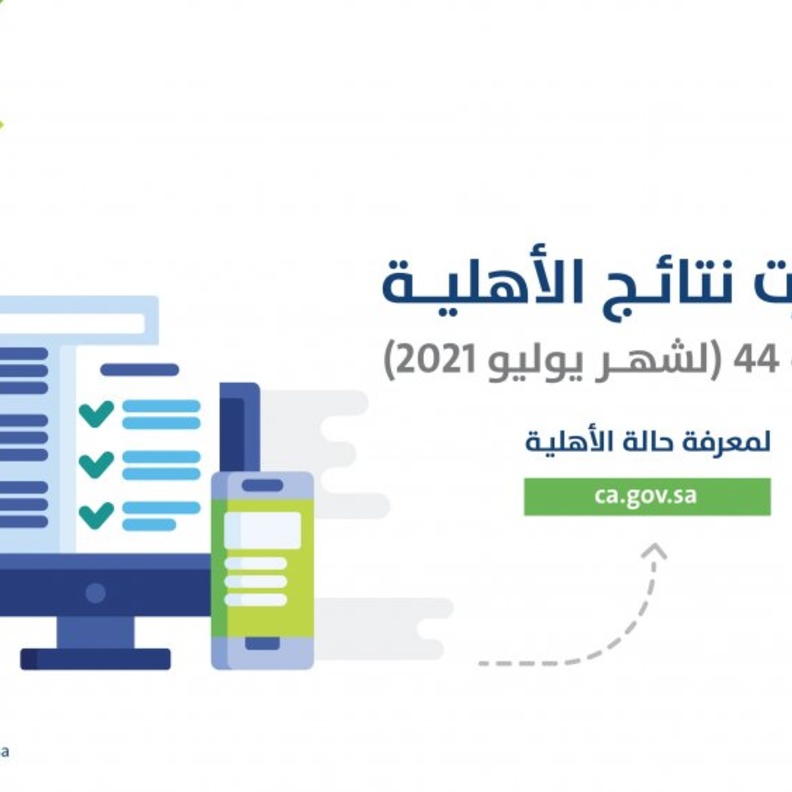 صدور نتائج الأهلية للدورة 44 من دعم حساب المواطن لشهر يوليو 1442