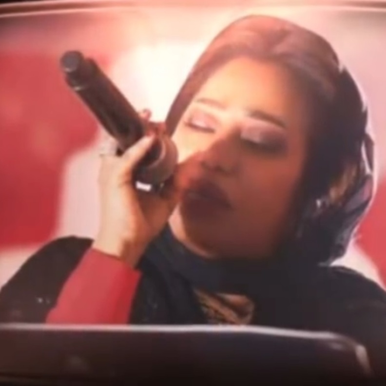 صورة من احد المقاطع المصورة التي نشرتها موضي الشمراني مسبقا عبر حسابها الرسمي على انستجرام