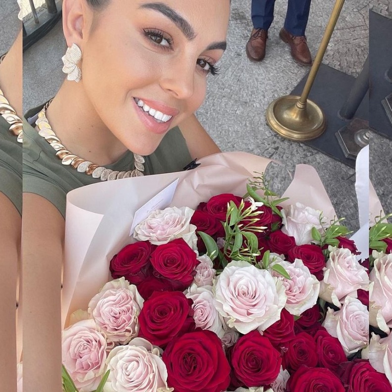 الصورة من حساب جورجينا رودريغيز الخاص على تطبيق انستقرام