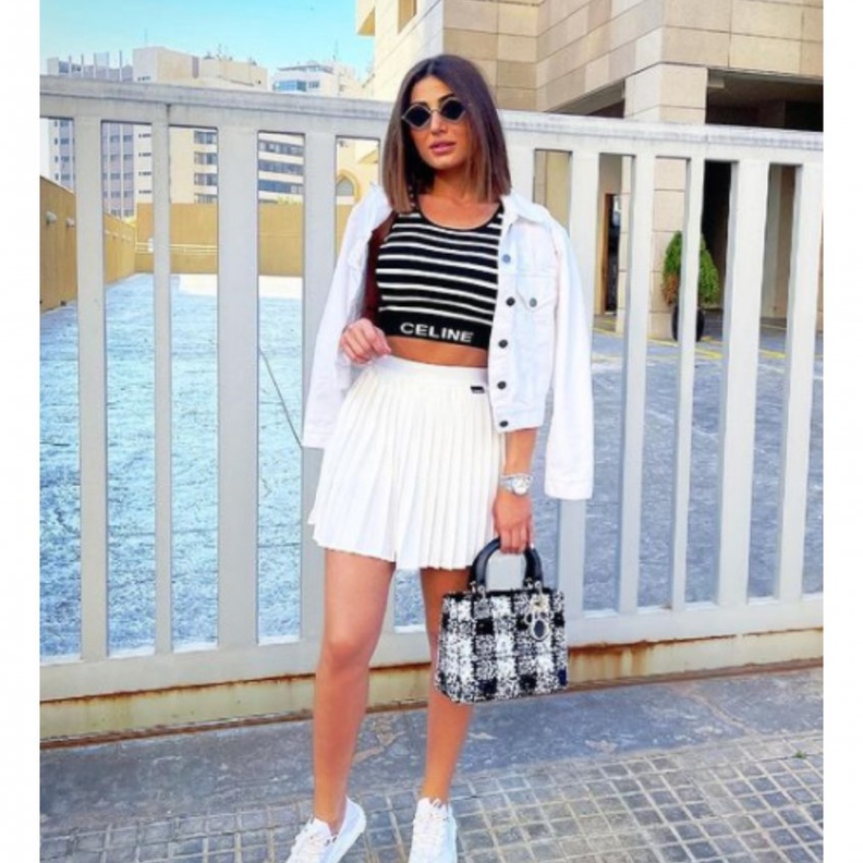 اطلالات كاجوال انيقة للصبايا مستوحاة من هبة نور