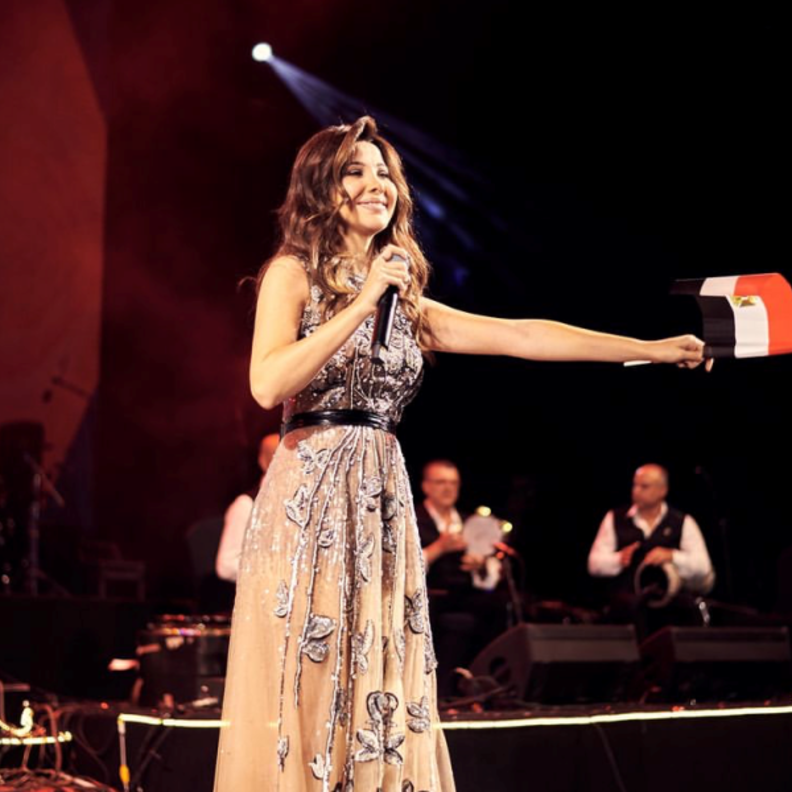 صور نانسي عجرم تخطف الأنظار بإطلالة ساحرة قبل حفلها بالقاهرة- الصورة من انستقرام