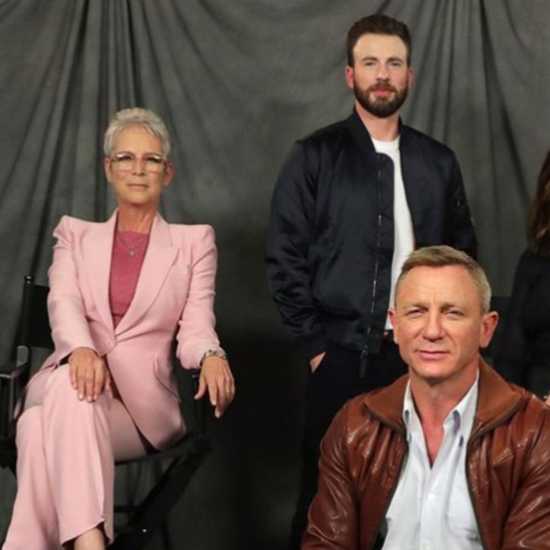 الصورة من حساب فيلم Knives Out على انستجرام