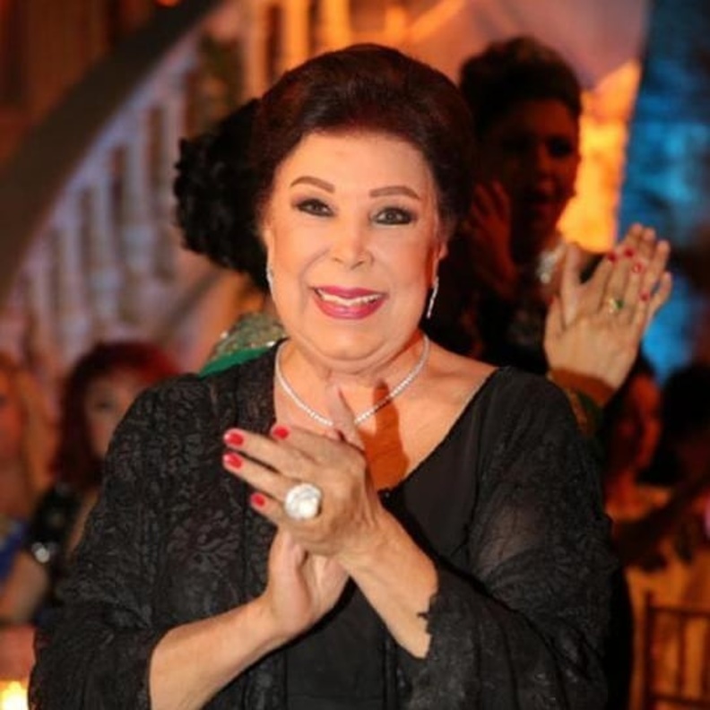 صورة من الحساب الرسمي للفنانة رجاء الجداوي على انستجرام والذي تديره ابنتها أميرة بعد وفاة والدتها